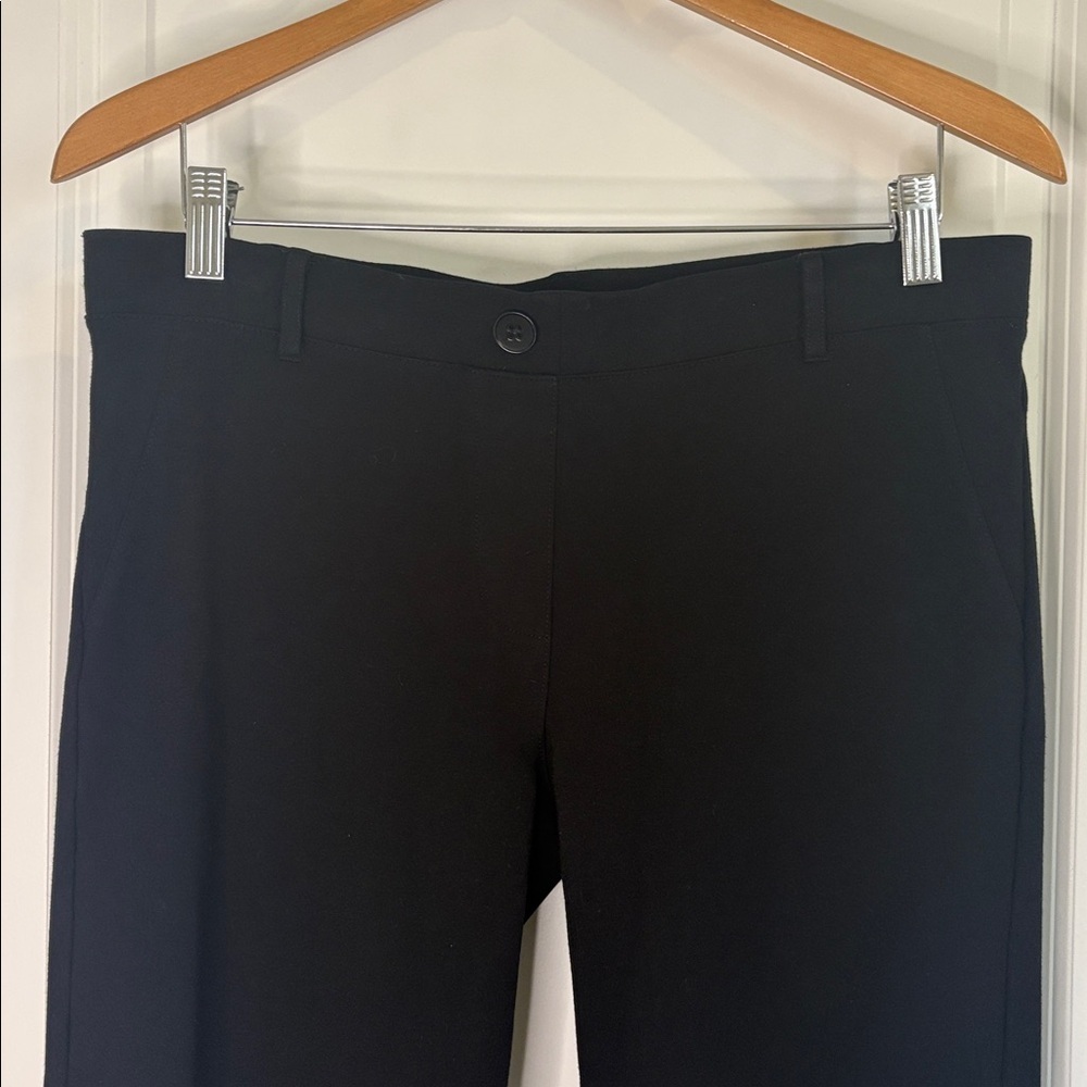 Betrabrand Dress Pants Yoga Pants Straight Leg Classic Fit Black Size Large - Picture 3 of 8